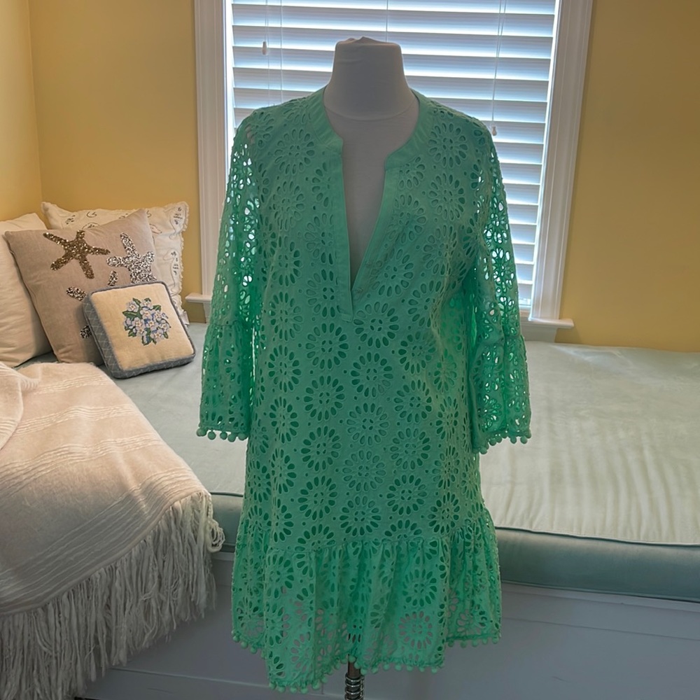 Lily Pulitzer lined eyelid beach dress